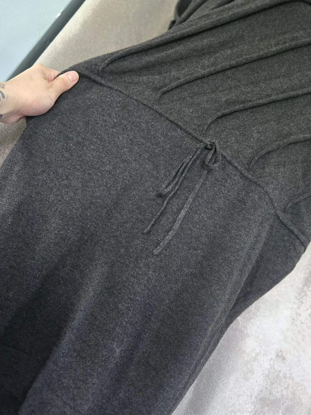 ⭐️Max Studio Black Sleeveless Textured Knit Dress⭐️ - Picture 3 of 7
